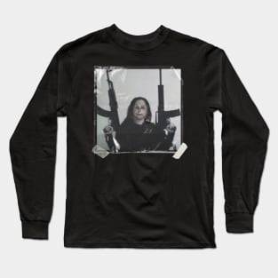 Narco Colombian Queen Griselda Blanco Photograph Long Sleeve T-Shirt